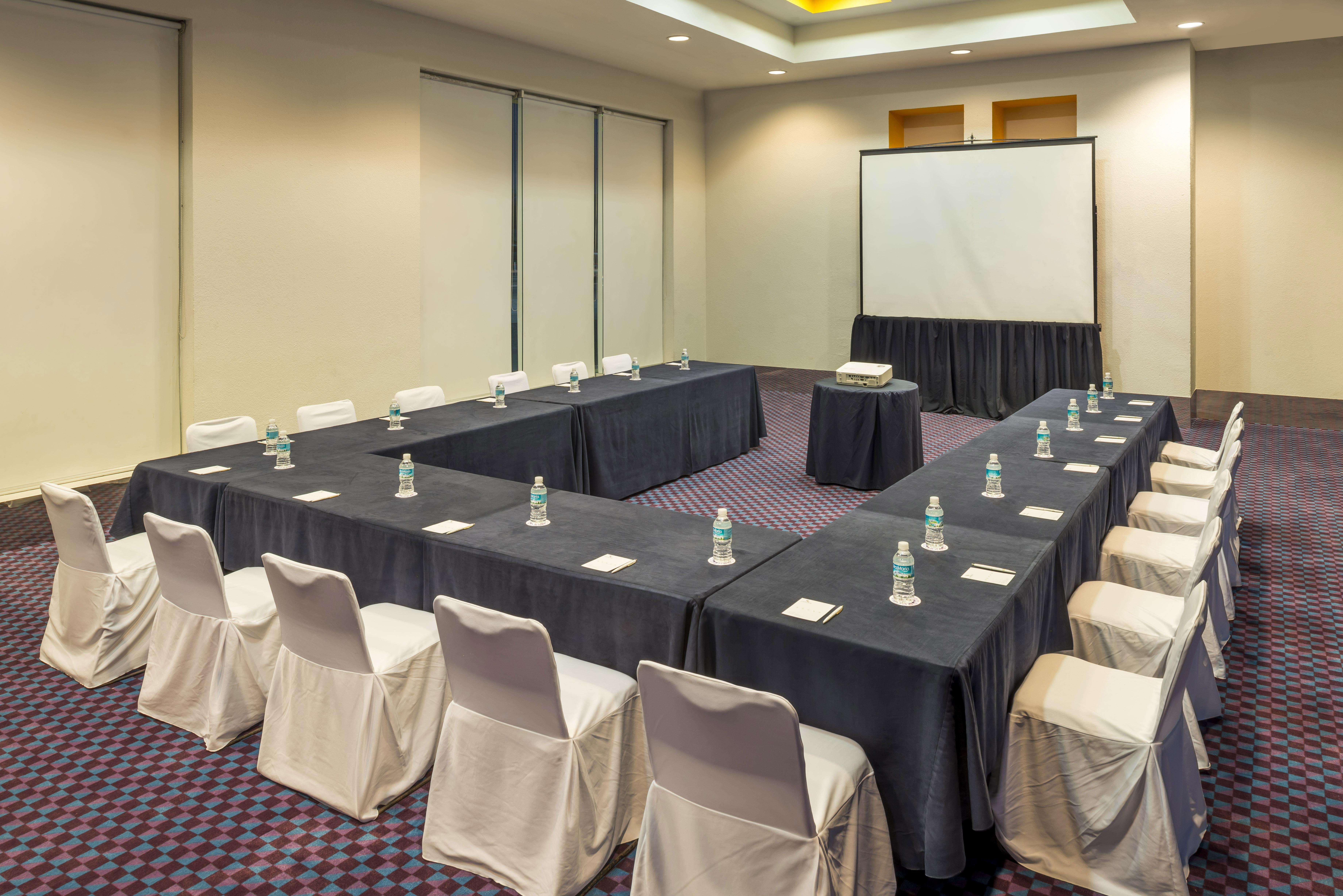 فندق كامينو ريال فيراكروز المظهر الخارجي الصورة A meeting room at a hotel